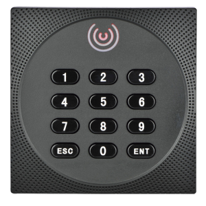 ZKTeco ZK-KR612D Lector de acceso - Acceso por tarjeta MF y PIN - Indicador LED y acústico - Wiegand 34/66 -