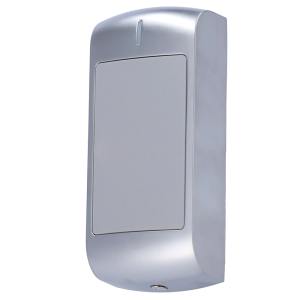 ZKTeco ZK-MR1010 Lector de acceso metálico - Acceso por tarjeta EM y MF - Indicador LED y acústico - Wiegand