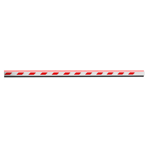 ZKTeco ZK-PROBG-BOOM145-L Brazo de barrera para parking - Compatible con ZK-PROBG3045x-LED - Brazo recto de 4.5 m -