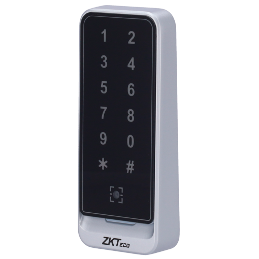 ZKTeco ZK-QR600-VK-MF Lector de acceso - Acceso por código QR, tarjeta MF y PIN - Indicador LED y acústico - Wiegand