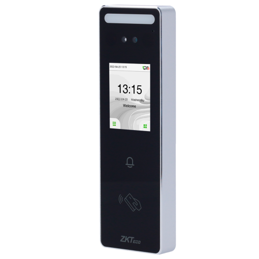 ZKTeco ZK-SPEEDFACE-V3L-RF-W Control de acceso y presencia IP65 - Facial, tarjeta EM y PIN - 3.000 tarjetas | 200.000