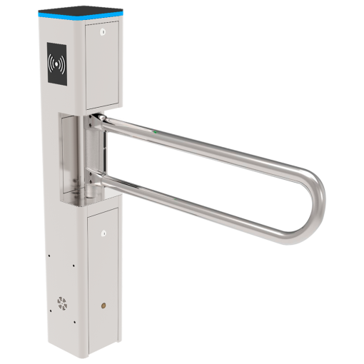ZKTeco ZK-TS-SBT2000S-N-SS-800-METAL Torno de acceso bidireccional - Puerta motorizada individual - Tiempos, alarmas y modos de