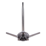 ZKTeco ZK-TSA64N-PRO Repuesto para tornos - Específico para tornos trípode - Conjunto de brazos y dial - Compatible