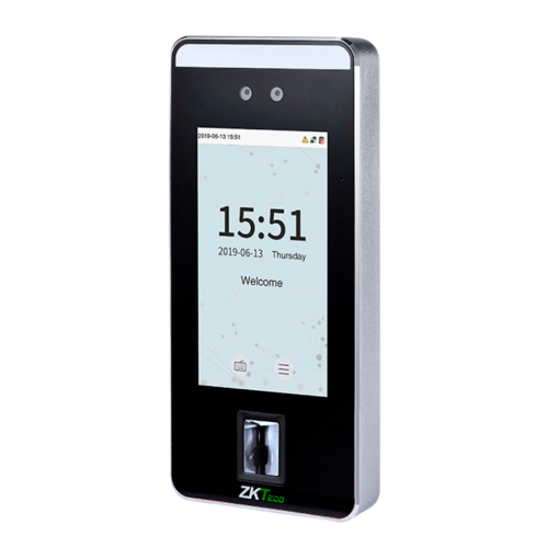 ZKTeco ZK-VL-SPEEDFACE-V5LN-P-1-W-ZK Control de acceso y presencia - Facial, palma, huella, tarjeta EM y PIN - 6.000 caras |