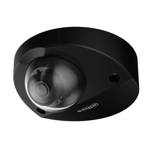 Dahua Domo IP H265 2M DN SMART WDR Starlight IVS IR30m 2.8mm IK10 IP67 PoE SD MIC AUDIO E/S Color Negro