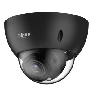 Dahua Domo IP H265 8M DN WDR Deeplight IR40m 2.7-12VFM IK10 IP67 ePoE SD AUDIO E/S MIC AI. Color negro