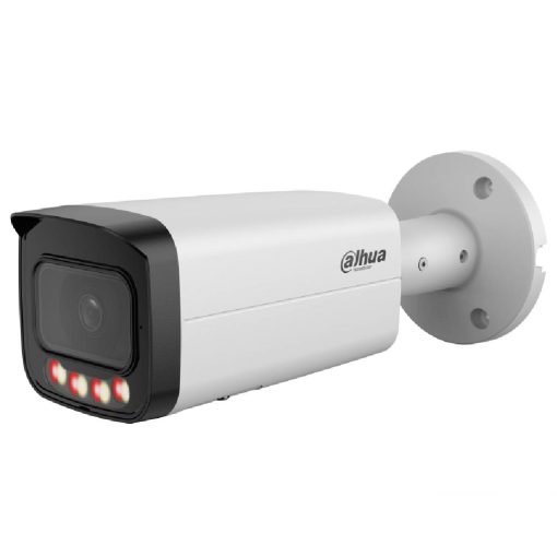 Dahua Tubular IP 12M H265 WDR Iluminación Dual LED30m/IR30m 2.8mm IP67 PoE MIC AI